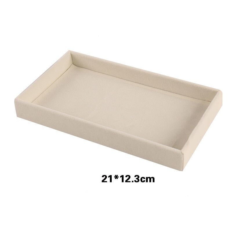 Velvet Jewelry Drawer Storage Organizers