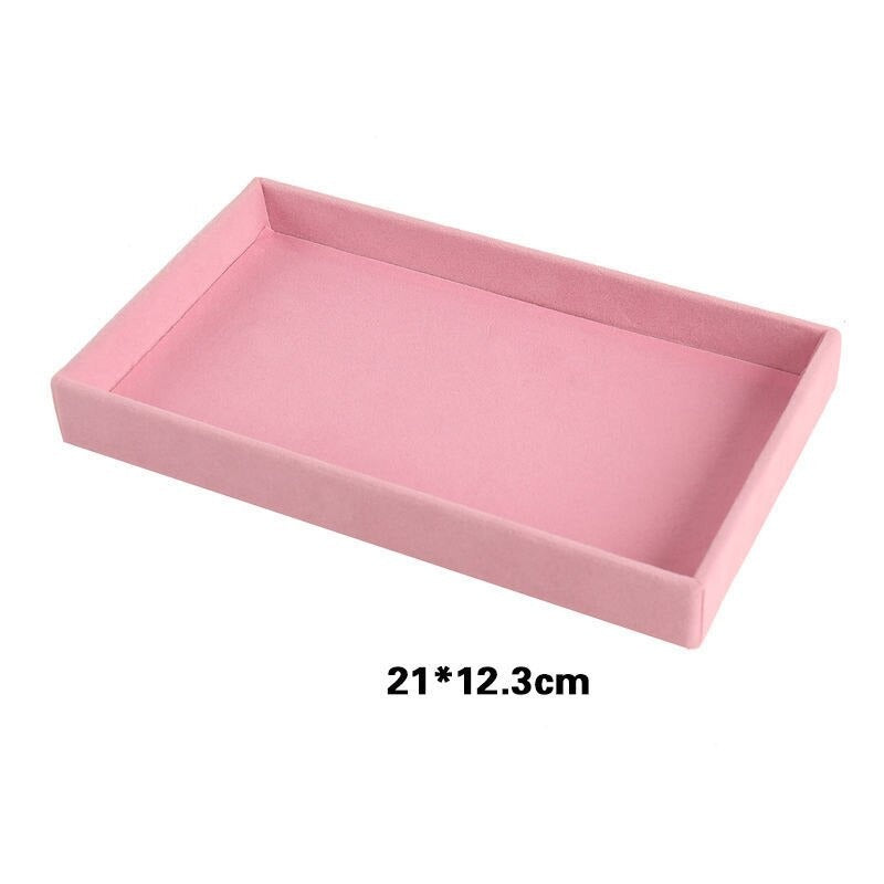 Velvet Jewelry Drawer Storage Organizers