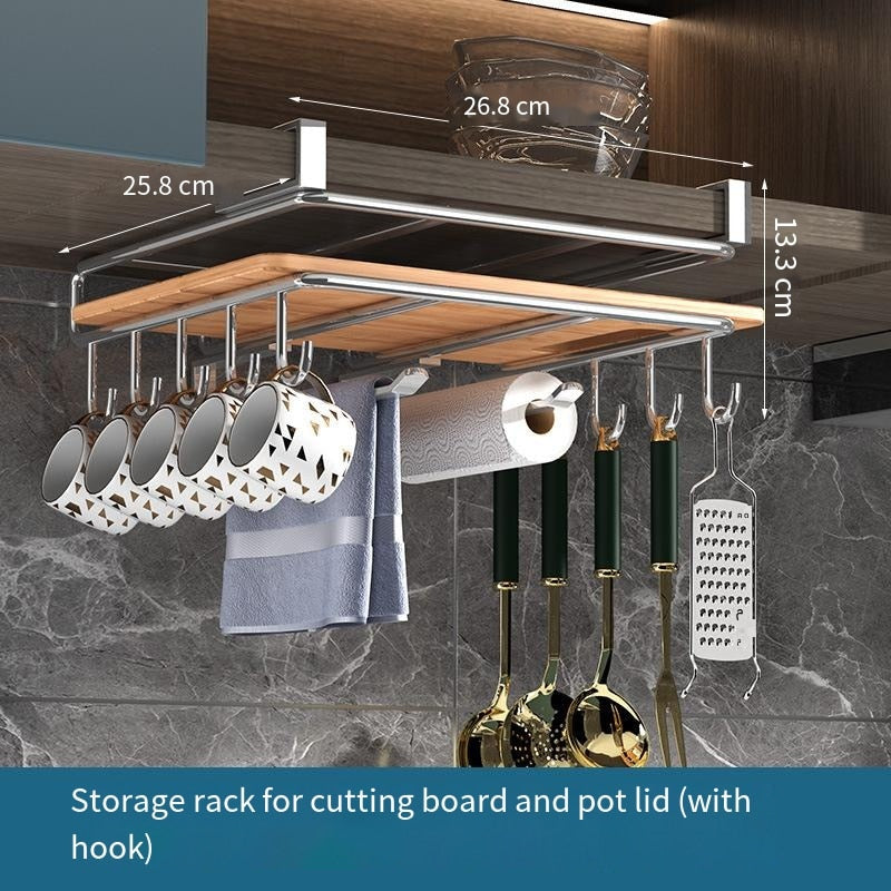 Multifunctional Cabinet Hanging Rack