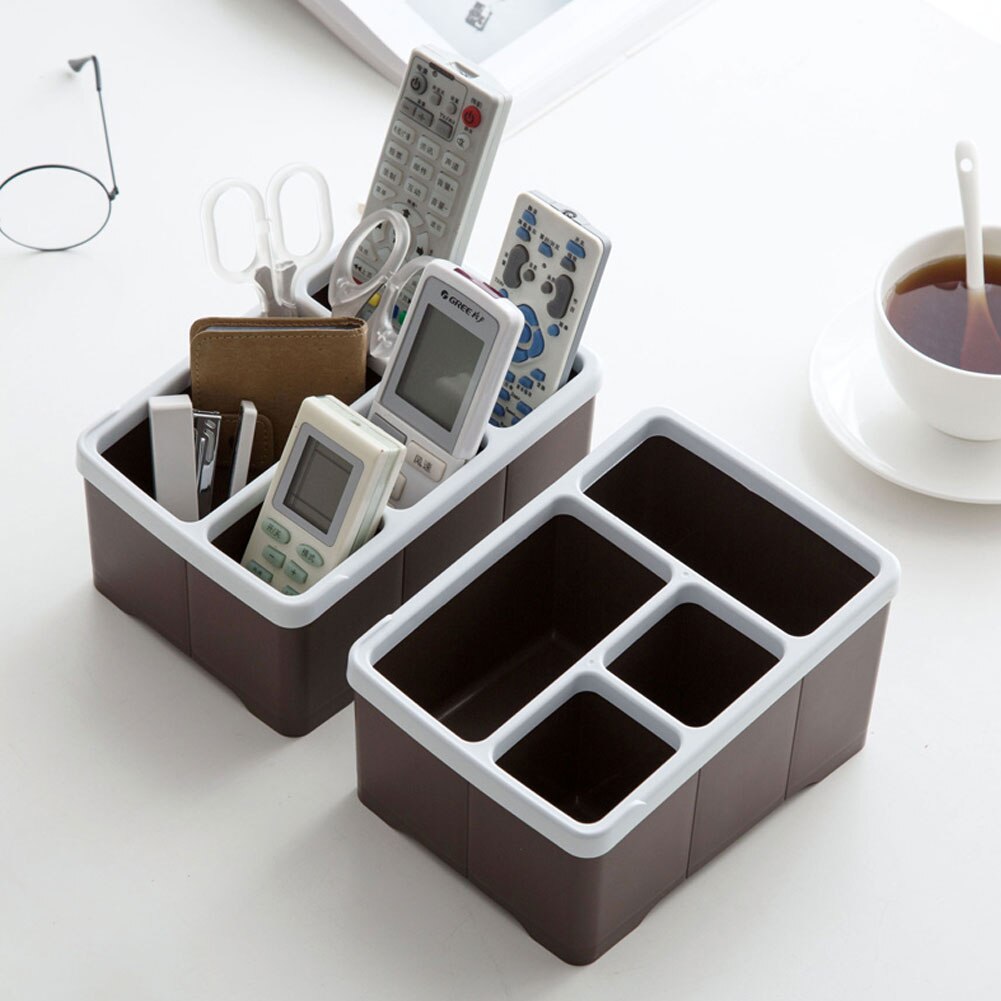4 Compartments Tabletop Organizer