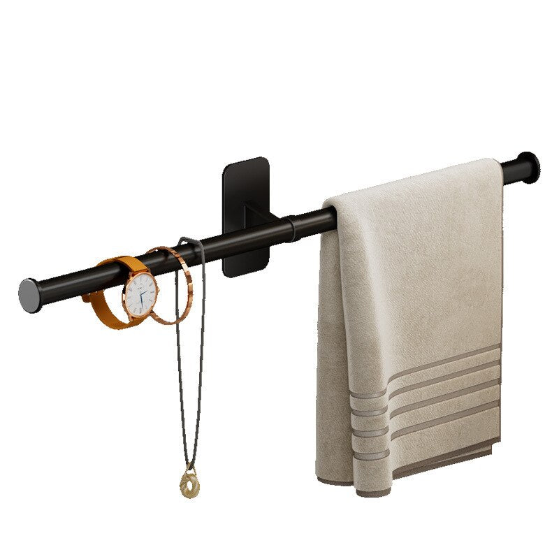 Self-adhesive Bathroom Towel Rack