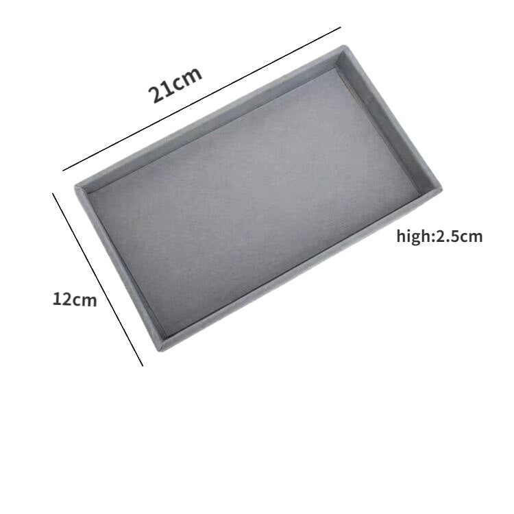 Velvet Jewelry Drawer Storage Organizers