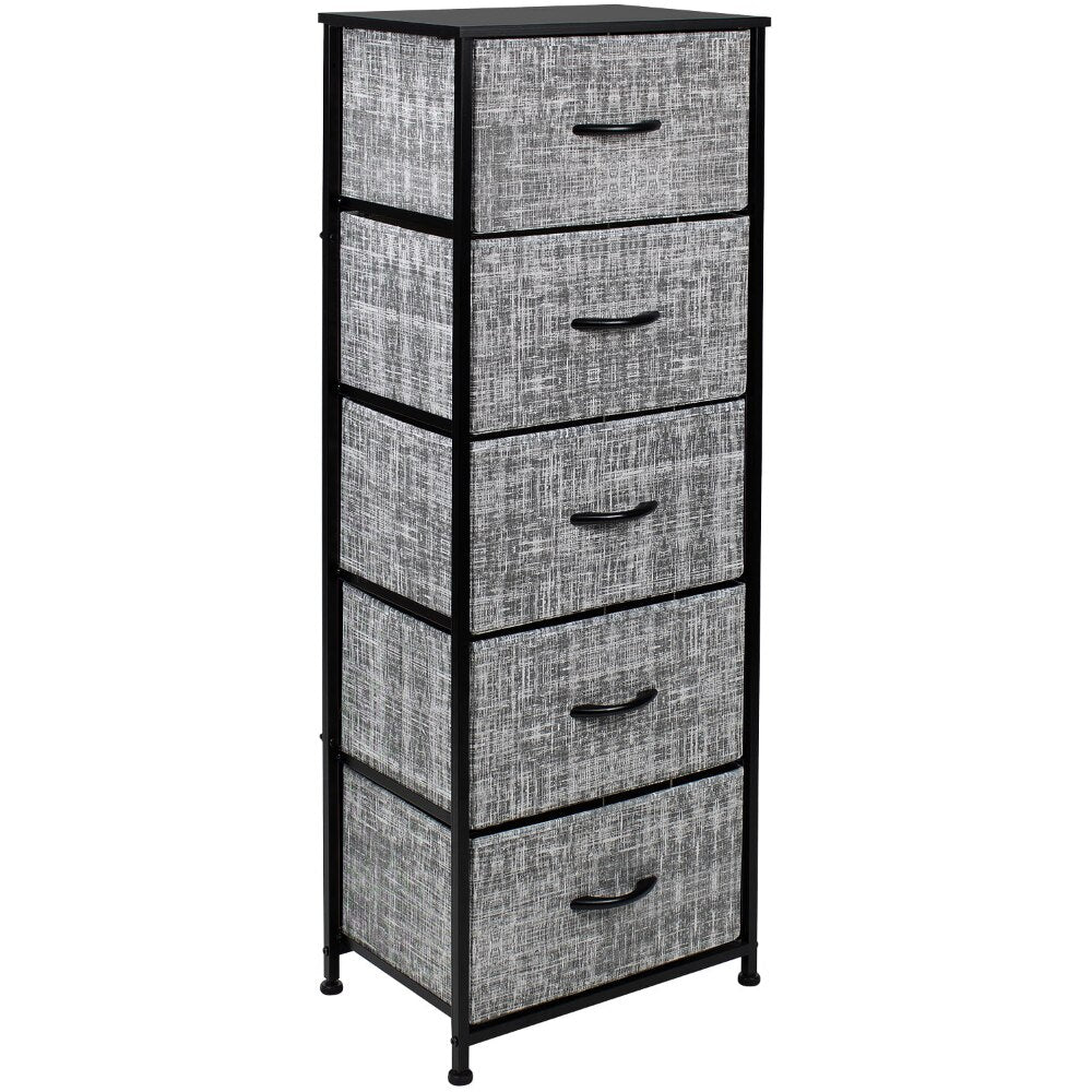 5 Drawer Dresser Storage Tower