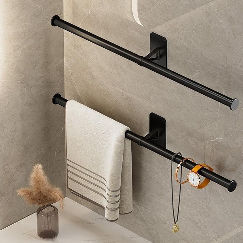 Self-adhesive Bathroom Towel Rack