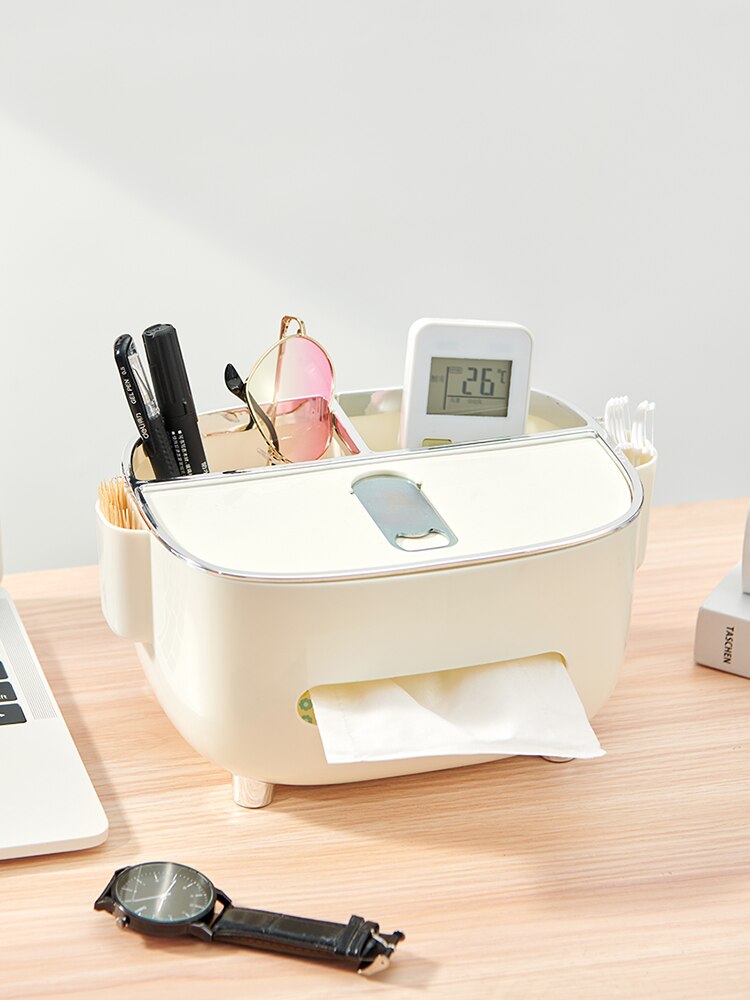 Multifunctional Tissue Box and Storage Organization