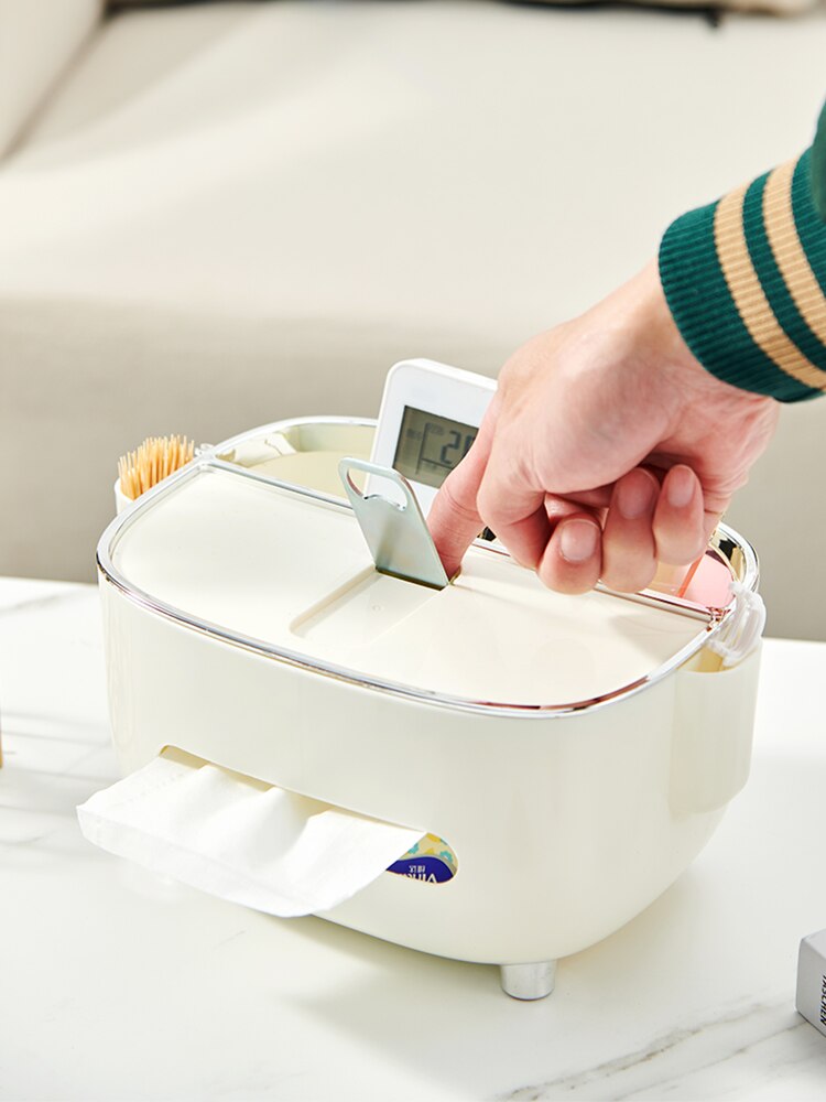 Multifunctional Tissue Box and Storage Organization