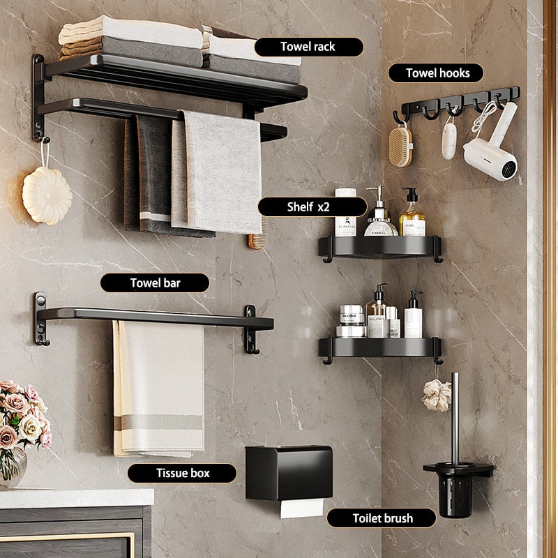 Luxury Bathroom Accessories Set