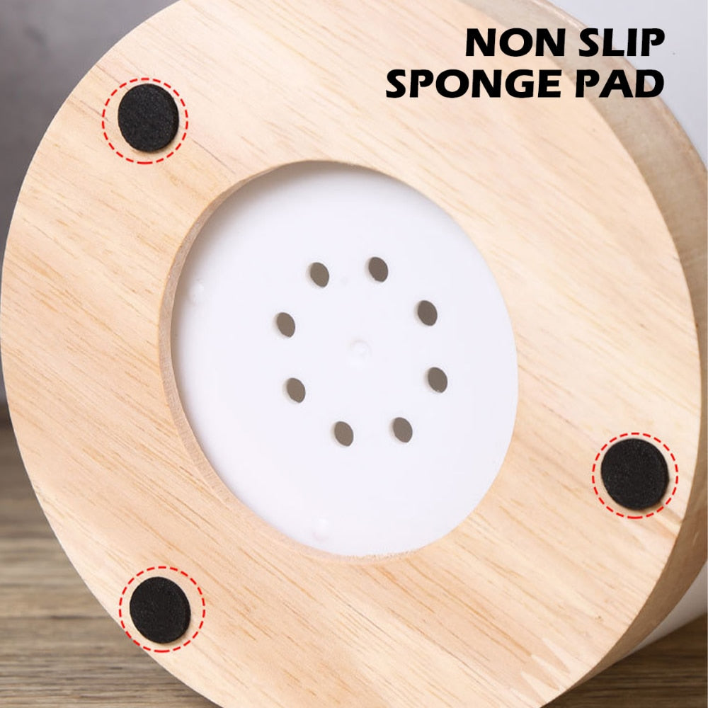 Utensil Holder with Drainer