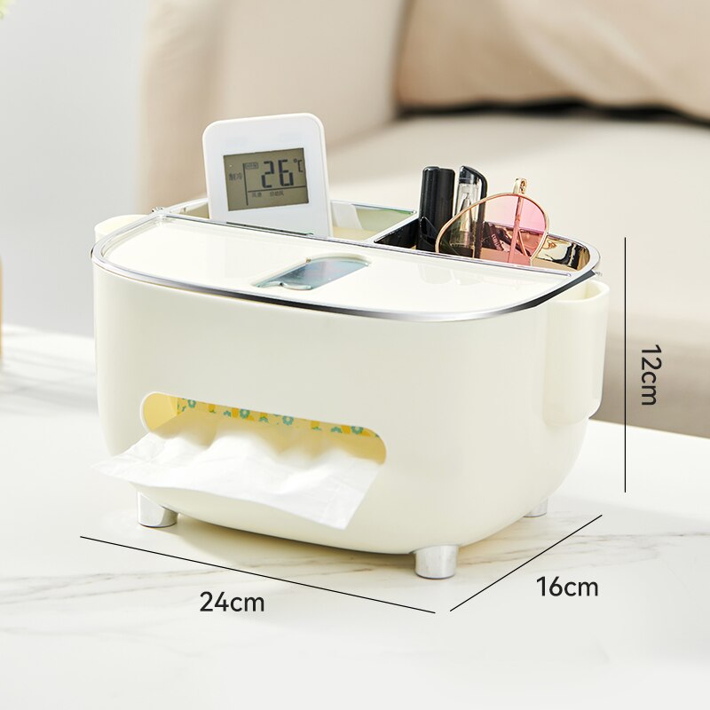 Multifunctional Tissue Box and Storage Organization