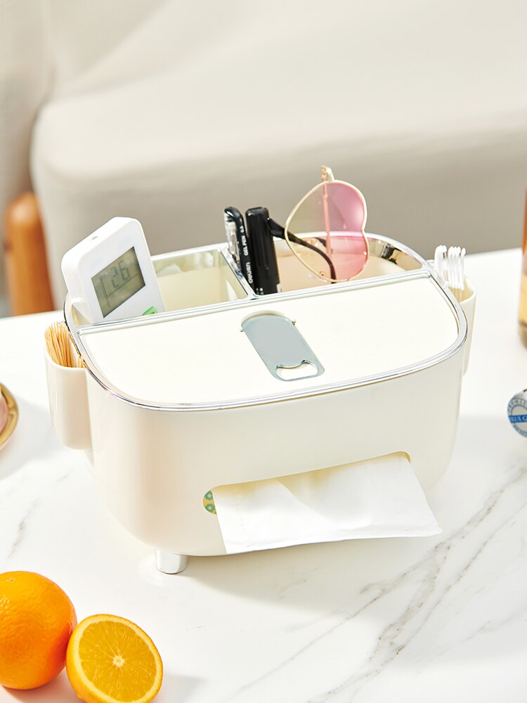 Multifunctional Tissue Box and Storage Organization