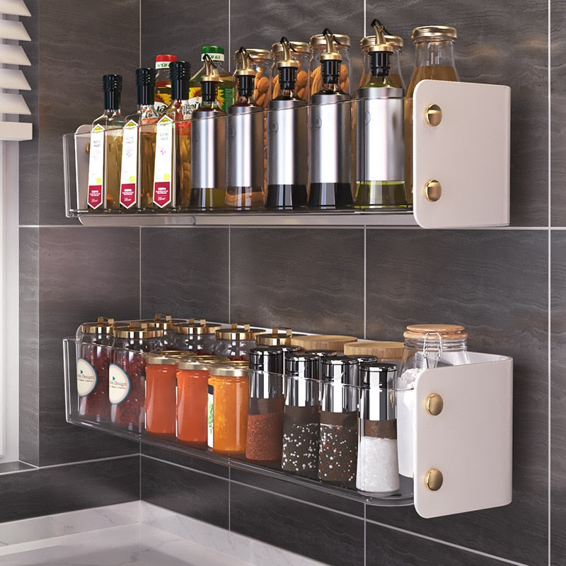 Wall Spice Storage Rack